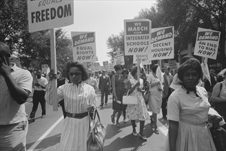 Civil Rights March in DC 1963