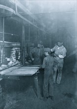 The "Carrying-in Boy," In an Indiana Glass Works, 1:00 A. M., 1908