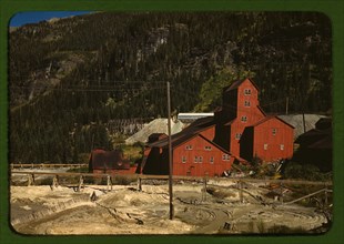 Mill at the Camp Bird Mine, Ouray County, Colorado 1940