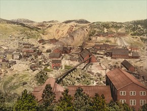 Red Mountain, Ouray-Silverton Stage Road, Colorado 1900