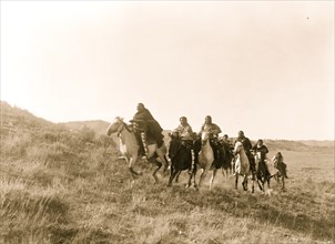 Return of scouts--Cheyenne 1910