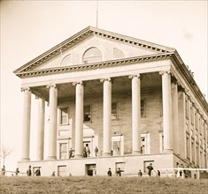 Richmond, Va. Front view of Capitol 1865
