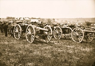 20-pdr. Parrott rifled guns of the 1st New York Battery 1863