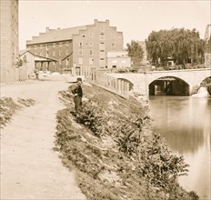 Richmond, Virginia. View of the canal 1865