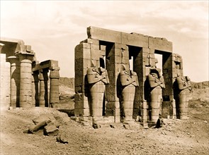 Ruins of the Ramesseum 1860
