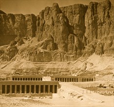 Temple of Der el Barhi, Thebes, Egypt 1908