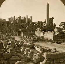 Temple of Karnak, Egypt 1908