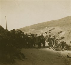 Russian reserves near Rocky Ridge 1905