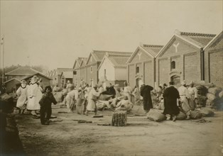 Russian wheat warehouse, Chemulpo 1904