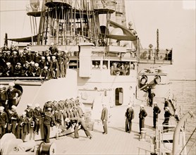 Sailors on the Battleship Connecticut 1913