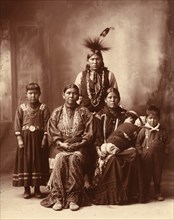 Sauk Indian family 1899