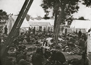 Savage Station, Va. Field hospital after the battle of June 27 1862
