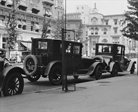 Sedan Parked on Washington Street 1925