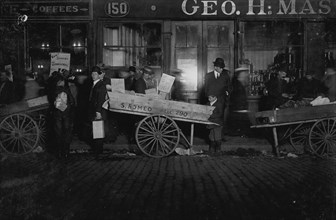 Selling Tomatoes in the Market 11 P.M.  1909
