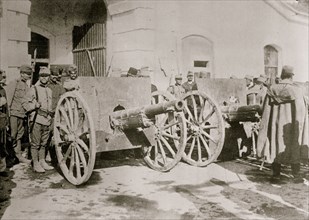 Serbian guns taken by Austrians