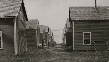 Settlement of sardine workers, Seacoast Canning Co., 1911