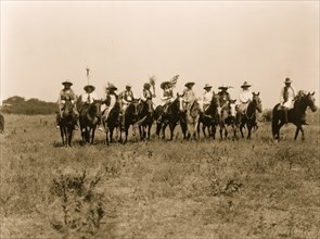 Chiefs in the Sun Dance parade--Cheyenne 1927