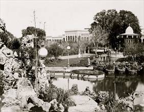 Cairo. The Shubrah Palace 1870