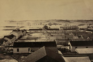 Sickel Hospital, looking toward Fairfax Seminary, January 5, 1866 1863