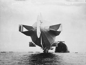 Stern of Zeppelin airship 1908
