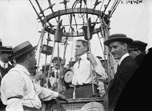 Stevens in the Basket 1912