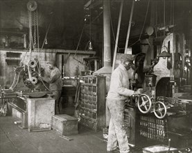Student shipbuilders at Newport News, Virginia 1899