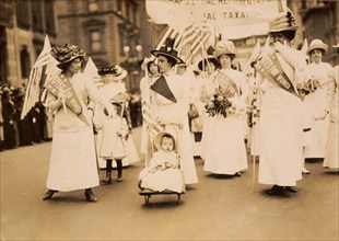 Suffrage Parade NYC 1912 1912