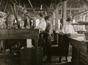 Tampa Cigar Box Factory, Tampa,  1909