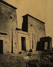 Temple of Isis on the Island of Philae, Egypt 1880