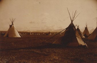 Piegan encampment 1904