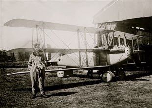Rohlfs & his Curtiss "Wasp"
