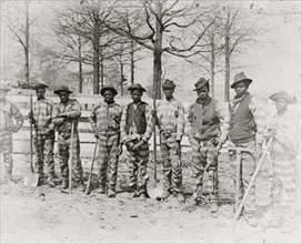 The chain gang, Thomasville, Georgia 1885