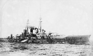Japanese Warship Kongo 1915