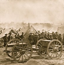 12-pdr. howitzer gun captured by Butterfield's Brigade  1862