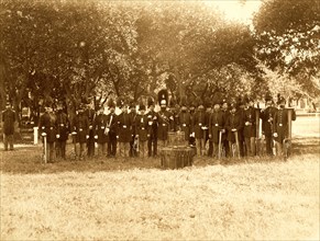 The post band, Fort Monroe, Va., December, 1864 1864
