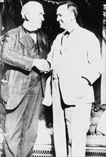 Thomas Edison & Josephus Daniels nown
