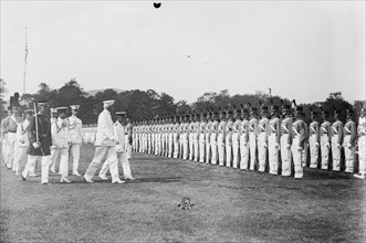 Togo Reviews cadets, W. Point 1911