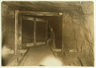 Trapper Boy, "Son." Opens and closes door that controls ventilation. 1908