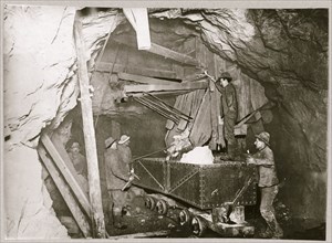 Treadwell Gold Mine five hundred feet under the ocean 1916