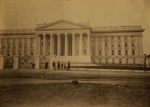 Treasury Buildings, Washington, D.C., south front 1863