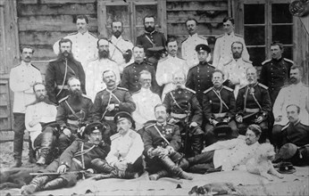 Tsarist Russian Officers 1915