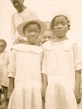 Two girls, Old Bight, Cat Island, Bahamas 1935
