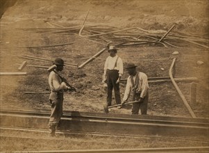 Railroad Construction 1863