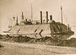 U.S. iron clad gunboat Essex 1863