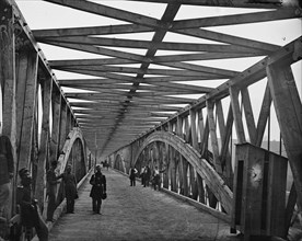 Chain Bridge over the Potomac 1863