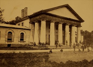 Arlington House, east front, June 28, 1864 1864