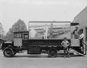 US Post Office Mobile Vehicle fro stamps, cards, Envelopes and wrappers 1923