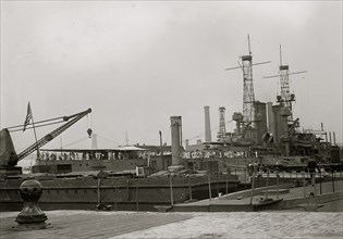UTAH at Brooklyn Navy Yard 1912