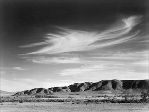 View south from Manzanar to Alabama Hills 1943