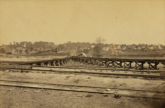 View of the "Y" on the City Point and Army railroad line 1863